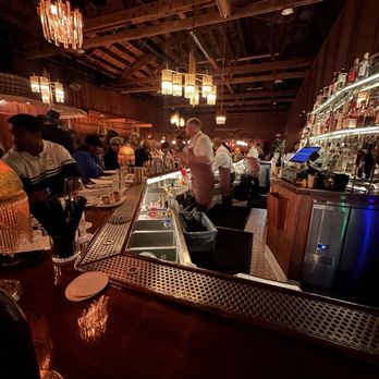 Somerville - Bar ambiance. It's giving the set of "Sinners" vibes! - Steakhouses Near Me - Los Angeles, California