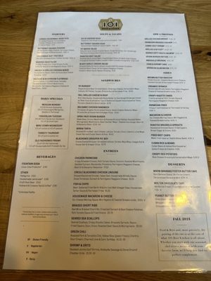 Menu photo 8 101 Craft Kitchen Carmel, IN