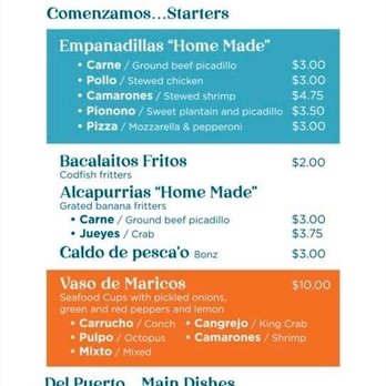 Puerto Kokí SA - The menu they have online - Puerto Rican Near Me - San Antonio, Texas Puerto Kokí SA - The menu they have online - Puerto Rican Near Me - San Antonio, Texas