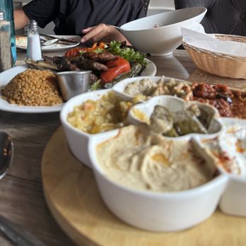 Anatolia  - Appetizer platter and lamb chops - Mediterranean Near Me - West Hempstead, New York