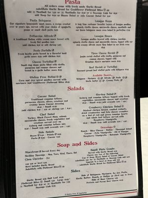 Menu photo 6 Pinocchio's Sonora, CA
