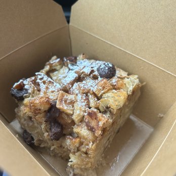 Lazybird Coffee - Chocolate chip bread pudding soft and yummy - Coffee & Tea Near Me - Alameda, California Lazybird Coffee - Chocolate chip bread pudding soft and yummy - Coffee & Tea Near Me - Alameda, California