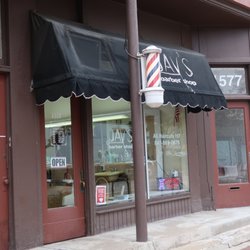 Jays Barber Shop - A quaint, old school storefront.