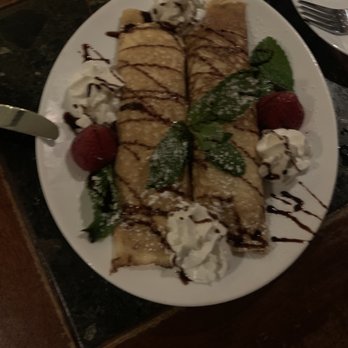 Russian Vodka Room - Farmer's Cheese Blintzes with Chocolate - Lounges Near Me - New York, New York Russian Vodka Room - Farmer's Cheese Blintzes with Chocolate - Lounges Near Me - New York, New York