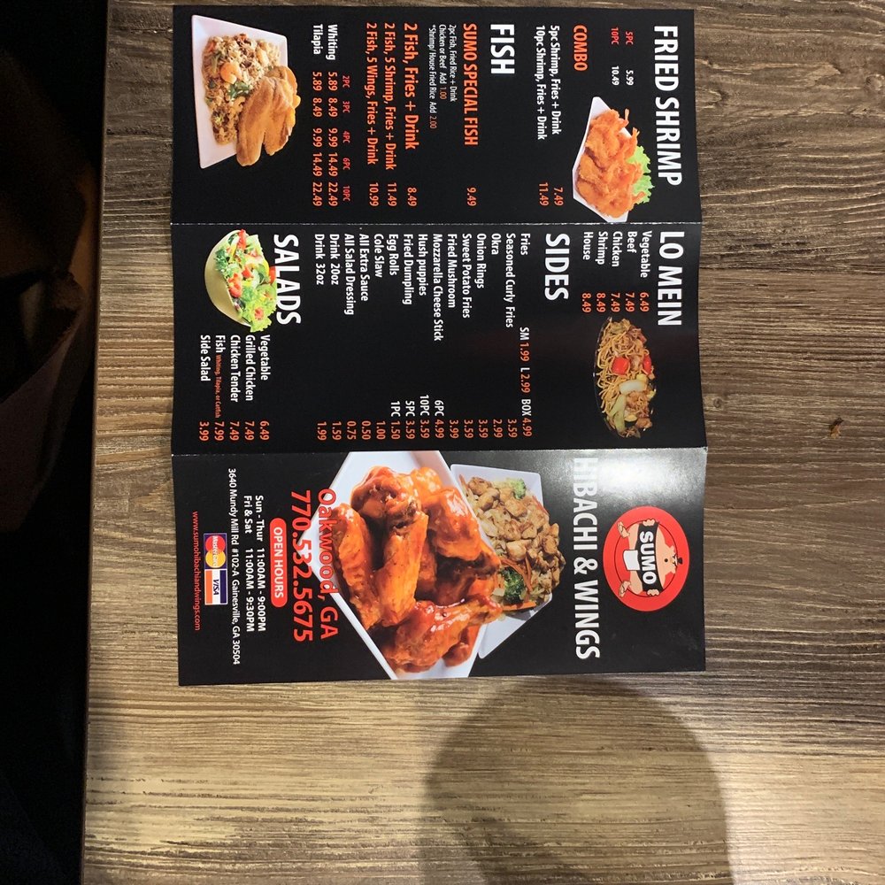 Sumo Hibachi and Wings - the menu - Chicken Wings Near Me - Gainesville, Georgia Sumo Hibachi and Wings - the menu - Chicken Wings Near Me - Gainesville, Georgia