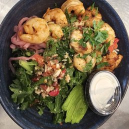 Mediterranean Shrimp Bowl Mediterranean Shrimp Bowl
