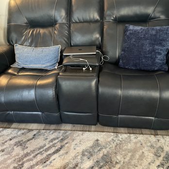 Rooms To Go - Loveseat #2. Comparison between seat that we use regularly and one that we do not. - Furniture Stores Near Me - Murfreesboro, Tennessee Rooms To Go - Loveseat #2. Comparison between seat that we use regularly and one that we do not. - Furniture Stores Near Me - Murfreesboro, Tennessee