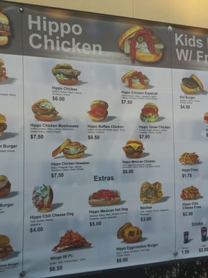 Menu photo 7 Hippo Burgers Houston, TX