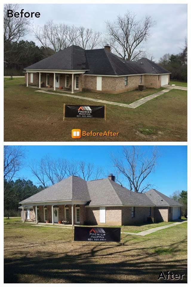 Slide of Premier Roofing