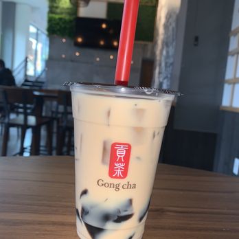 The Spot Mini - Gong cha milk tea with grass jelly - Poke Near Me - College Park, Maryland The Spot Mini - Gong cha milk tea with grass jelly - Poke Near Me - College Park, Maryland