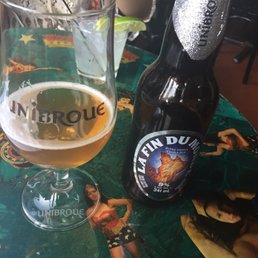 Fin du monde... a 9% brew yum Fin du monde... a 9% brew yum