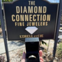 The Diamond Connection - Love the unique design from their connections in New York, and the unique touches they added to my husband's ring make it one of a kind.