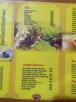 Menu photo 2 La Chuleta Tijuana, BCN Menu photo 2 La Chuleta Tijuana, BCN