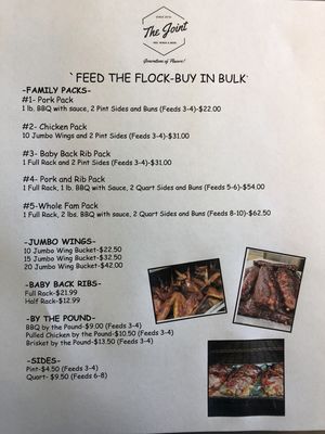 Menu photo 7 The Joint-BBQ, Wings & More Eddyville, KY Menu photo 7 The Joint-BBQ, Wings & More Eddyville, KY