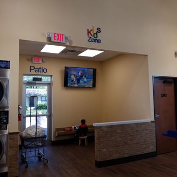 SpinZone Laundry - Kid area rocks - Laundromat Near Me - Round Rock, Texas