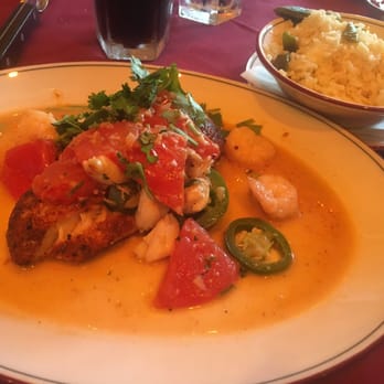 Laurenzo's Restaurant - Durango Fish served with poblano queso rice - Steakhouses Near Me - Houston, Texas Laurenzo's Restaurant - Durango Fish served with poblano queso rice - Steakhouses Near Me - Houston, Texas