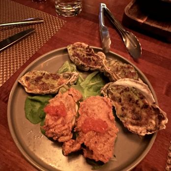 Oak Steakhouse - Oysters Rockefeller and Deviled Eggs - Steakhouses Near Me - Raleigh, North Carolina