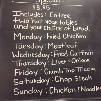 MCL Restaurant & Bakery - Blue Plate Special entree menu! - American Near Me - Indianapolis, Indiana MCL Restaurant & Bakery - Blue Plate Special entree menu! - American Near Me - Indianapolis, Indiana
