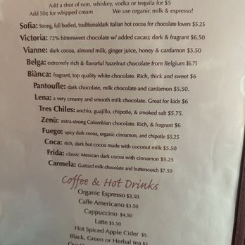 Chocolate - Desserts Near Me - Santa Cruz, California