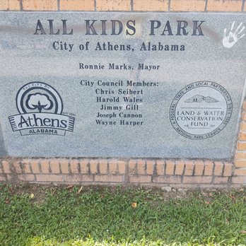 All Kids Park - Additional signage - Playgrounds Near Me - Athens, Alabama All Kids Park - Additional signage - Playgrounds Near Me - Athens, Alabama