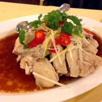 Four Seasons - Cooked chicken with ginger, on the bone(!). - Chinese Near Me - London, XGL Four Seasons - Cooked chicken with ginger, on the bone(!). - Chinese Near Me - London, XGL