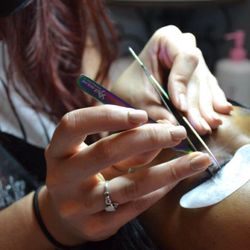 Just Teazzin Hair & Nail Salon - Eyelash extensions by Casarah Farber