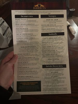 Menu photo 1 Doherty's Holly Springs, NC Menu photo 1 Doherty's Holly Springs, NC