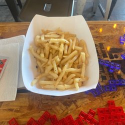 Blazing Burgers & More - Side of fries.