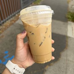 Iced Dirty Chai Latte