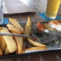 The Boathouse Floating Restaurant - Fish and chips...great!!