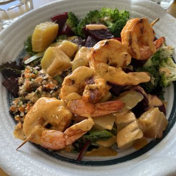 Brava Garden Eatery - Shrimp power bowl - Wine Bars Near Me - Pleasanton, California