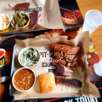Dickey's Barbecue Pit - Pulled pork, bbq spareribs, Polish sausage, creamed spinach, and more. - Barbeque Near Me - Coldwater, Michigan Dickey's Barbecue Pit - Pulled pork, bbq spareribs, Polish sausage, creamed spinach, and more. - Barbeque Near Me - Coldwater, Michigan