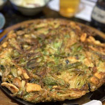 Jang Su Jang - Seafood Scallion Pancake - Korean Near Me - Duluth, Georgia Jang Su Jang - Seafood Scallion Pancake - Korean Near Me - Duluth, Georgia