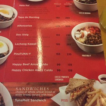 Recovery Food - Menu - Breakfast & Brunch Near Me - Taguig, NCR
