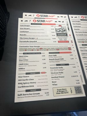 Menu photo 1 Star Burger Miami, FL