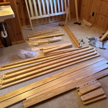 Made by Andrew - Bunk bed before assembly - Furniture Assembly Near Me Made by Andrew - Bunk bed before assembly - Furniture Assembly Near Me