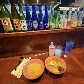 Ramen 4 Real - Miso hot with extra noodles on the side I drank a white peach drink very yummy everything - Ramen Near Me - Reno, Nevada