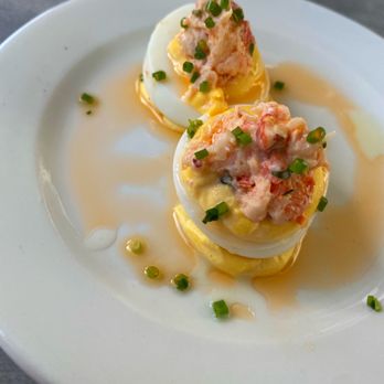 The Perch - Lobster Deviled Eggs - Breweries Near Me - Chicago, Illinois The Perch - Lobster Deviled Eggs - Breweries Near Me - Chicago, Illinois