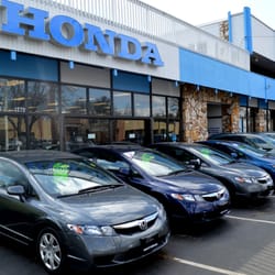 Honda Of Westport - taken at Honda of Westport while my honda civic hybrid was in for a service