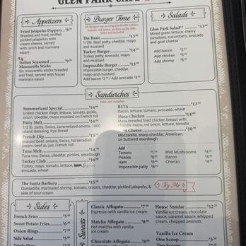Glen Park Cafe - Menu - Breakfast & Brunch Near Me - San Francisco, California