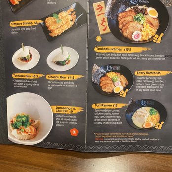 Komugi Ramen - Appetizer page 2 and ramen page 3 - Ramen Near Me - Hendersonville, Tennessee Komugi Ramen - Appetizer page 2 and ramen page 3 - Ramen Near Me - Hendersonville, Tennessee