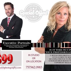 Studio 110 Photography - November deal on executive portraits.