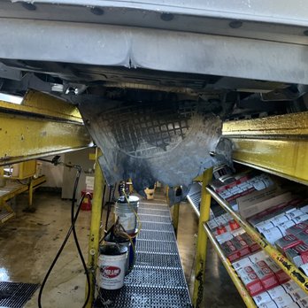 Oil Changers - The scrapped up undercarriage cover smh... - Auto Repair Near Me - Hayward, California