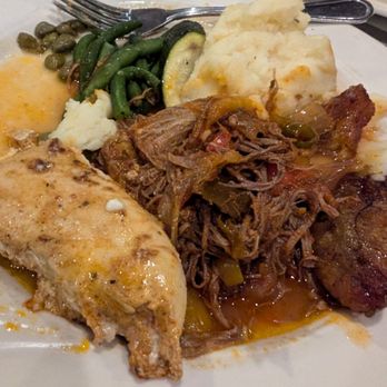 Coco Palm Restaurant - I started eating before I took the picture but the dinner was delicious and the portion size was great - Cuban Near Me - Pomona, California Coco Palm Restaurant - I started eating before I took the picture but the dinner was delicious and the portion size was great - Cuban Near Me - Pomona, California