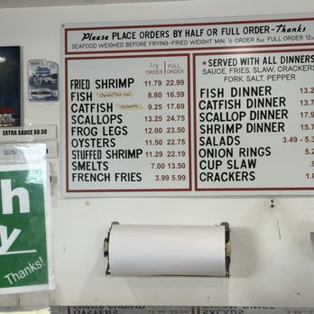 Calumet Fisheries - Menu Board - Seafood Near Me - Chicago, Illinois Calumet Fisheries - Menu Board - Seafood Near Me - Chicago, Illinois