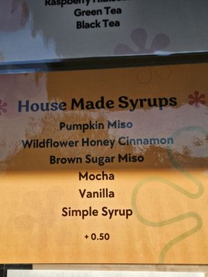 Menu photo 4 One Another Coffee San Antonio, TX