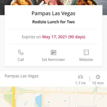 Pampas - $32 for lunch with Groupon - Steakhouses Near Me - Las Vegas, Nevada Pampas - $32 for lunch with Groupon - Steakhouses Near Me - Las Vegas, Nevada