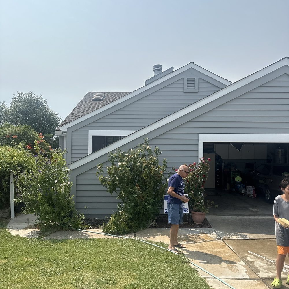 Landmark Exteriors - Dad and house - Windows Installation Near Me - Livermore, California Landmark Exteriors - Dad and house - Windows Installation Near Me - Livermore, California