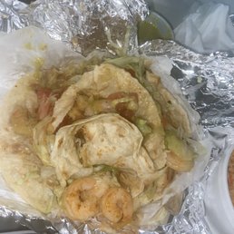 Shrimp taco Shrimp taco