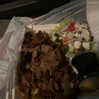 Daphne's - This is how much meat I was given - Greek Near Me - Redondo Beach, California